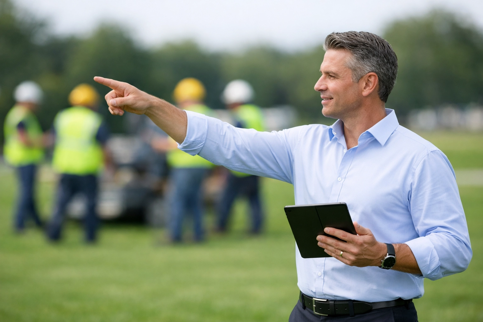 NC landscaping supervisor managing a turnkey business operation with professional staff.