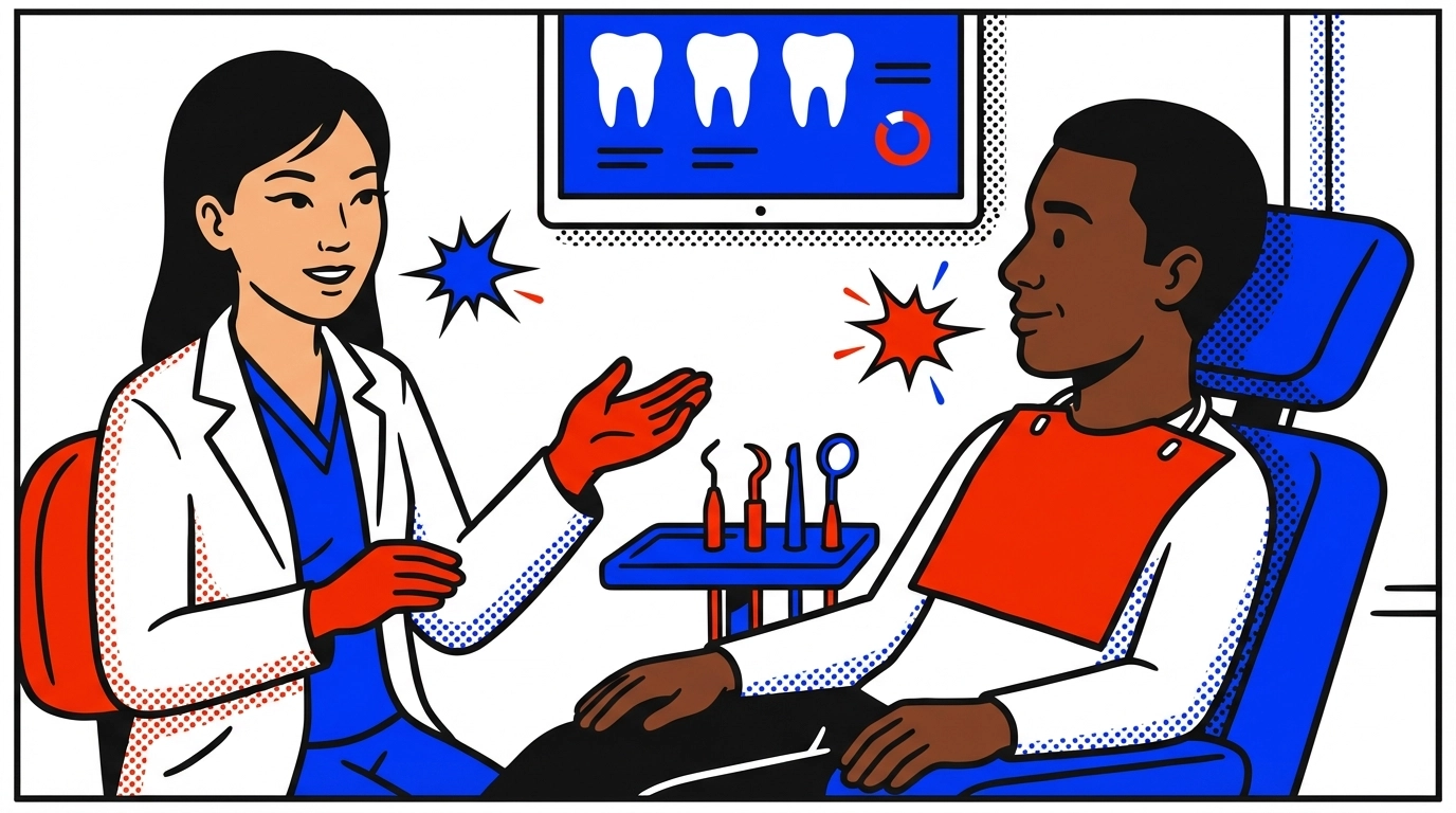 Healthcare Professional Consulting with Patient Using Laptop