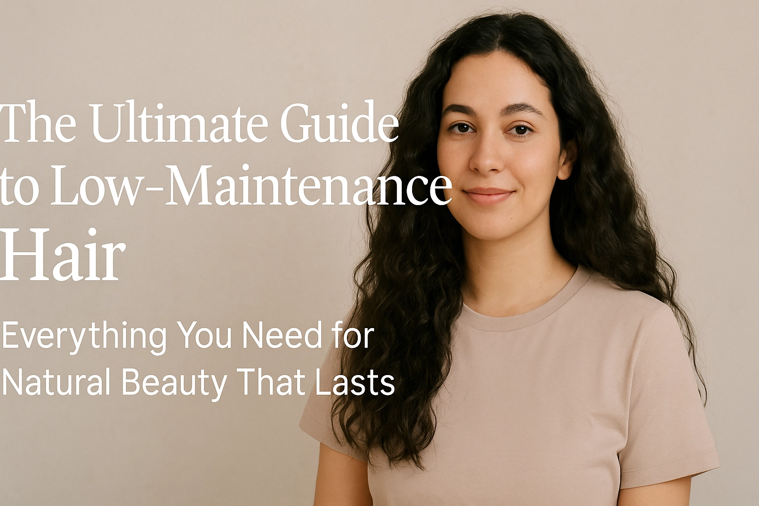 The Ultimate Guide to Low-Maintenance Hair: Everything You Need for Natural Beauty That Lasts