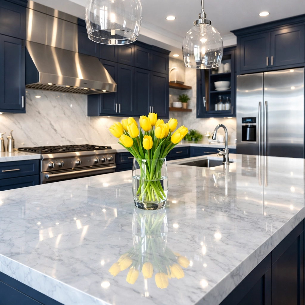 Sparkling modern kitchen in Massachusetts featuring a deep clean finish by professional cleaners in Andover.