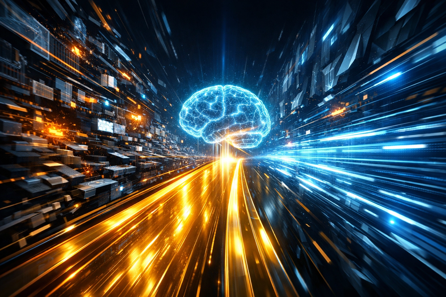 AI-driven payment routing comparing efficient Larecoin.ai Web3 transactions to legacy financial systems.