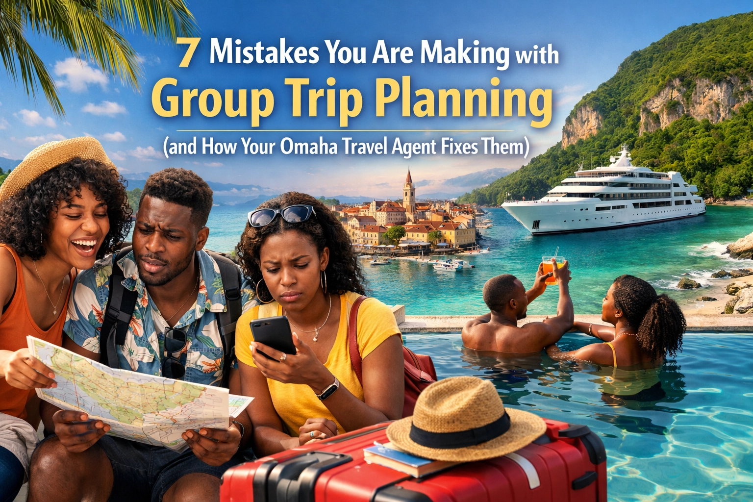 [HERO] 7 Mistakes You Are Making with Group Trip Planning (and How Your Omaha Travel Agent Fixes Them)