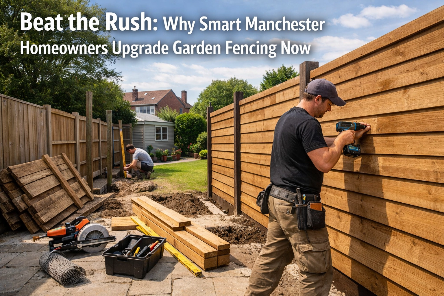 [HERO] Beat the Rush: Why Smart Manchester Homeowners Upgrade Garden Fencing Now
