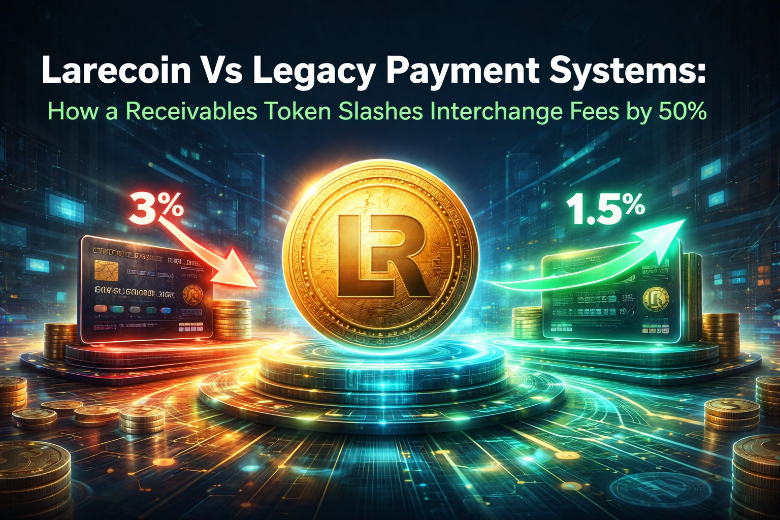 [HERO] Larecoin Vs Legacy Payment Systems: How a Receivables Token Slashes Interchange Fees by 50%