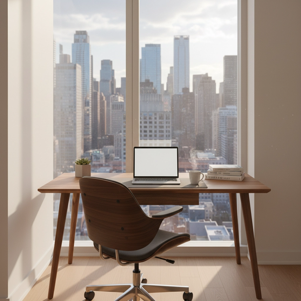 Contemporary Home Office Setup