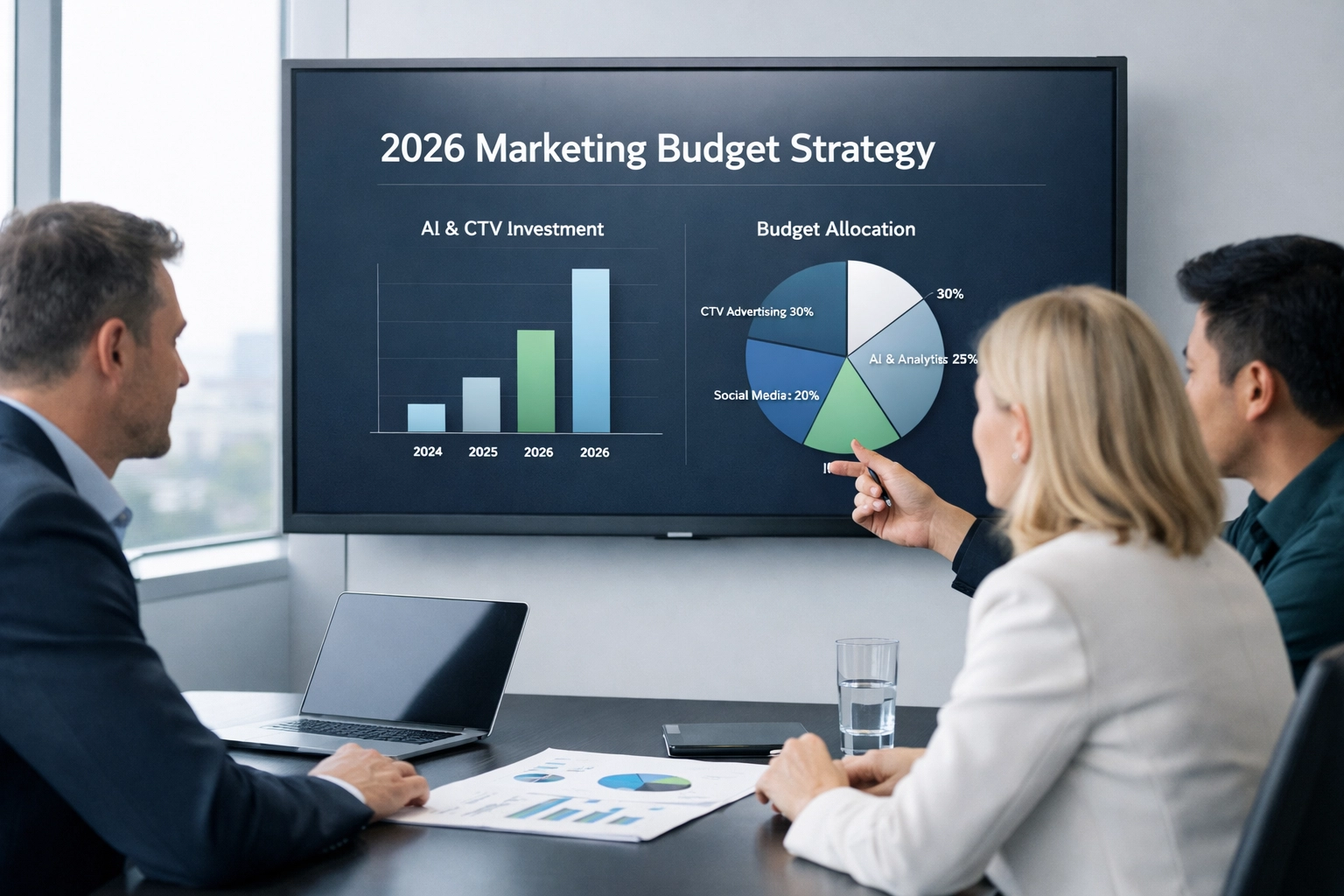 [HERO] How to Restructure Your Marketing Budget for 2026: AI Visibility and Paid CTV Integration