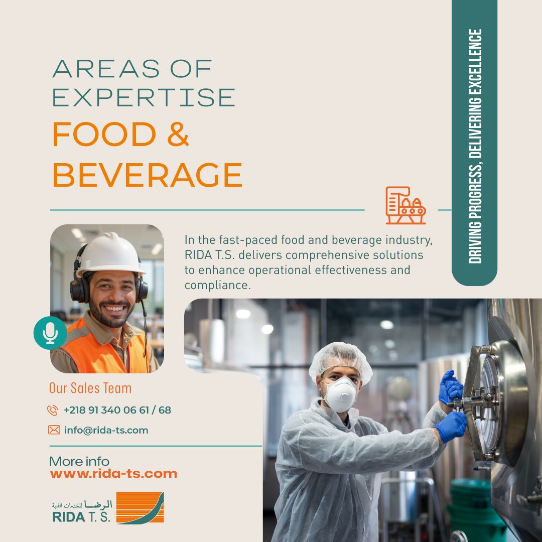 Team and expertise in food and beverage sector