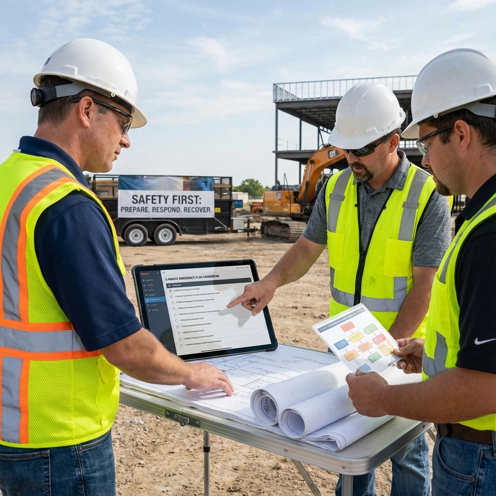 How to Create Emergency Response Plans in 5 Minutes (Simple Framework for Construction Teams)