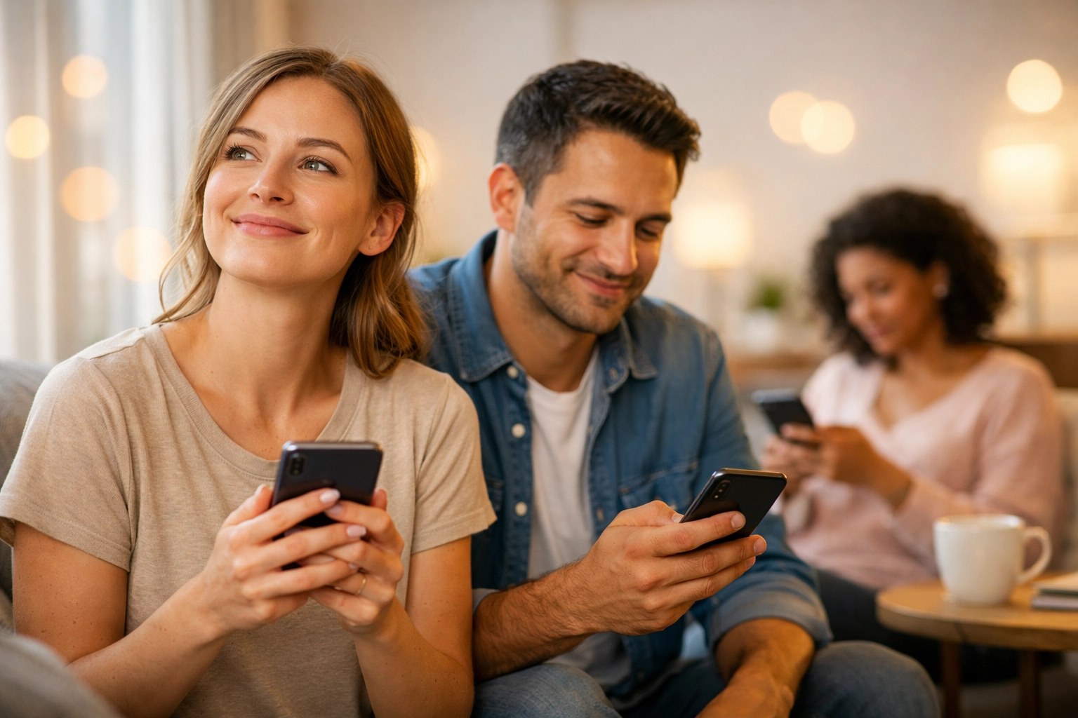 Diverse patients accessing confidential telehealth treatment through mobile medical messaging