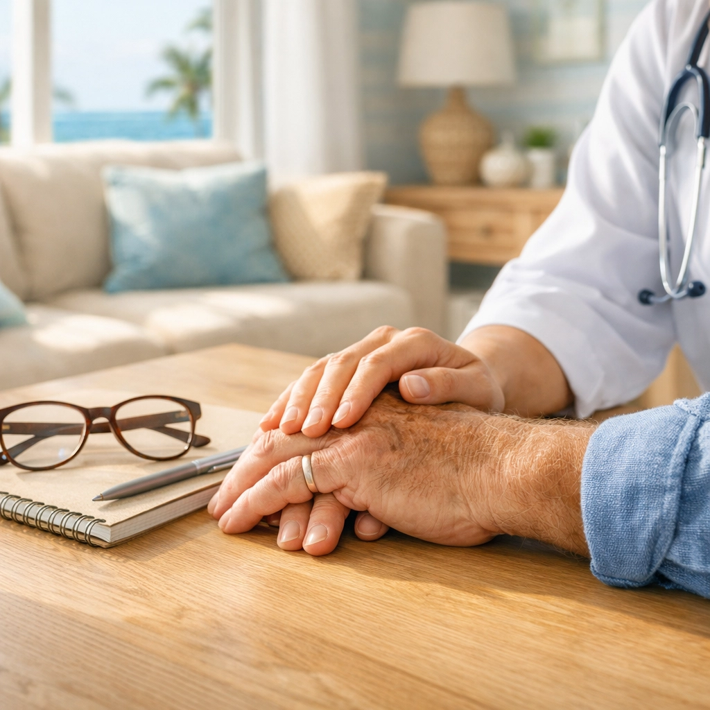 Reviewing Sarasota assisted living costs and nursing home options after a hospital stay.