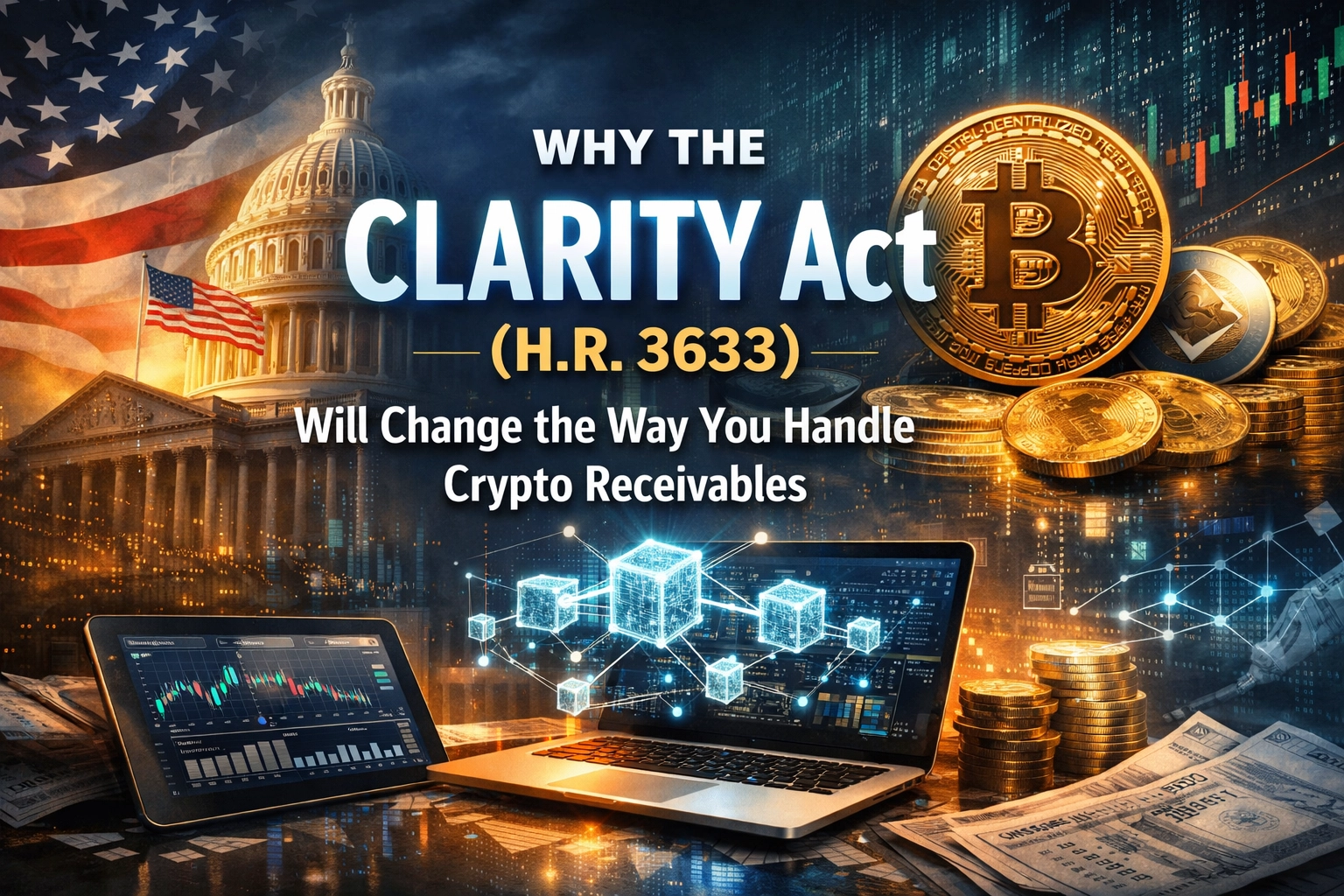 [HERO] Why the CLARITY Act (H.R. 3633) Will Change the Way You Handle Crypto Receivables