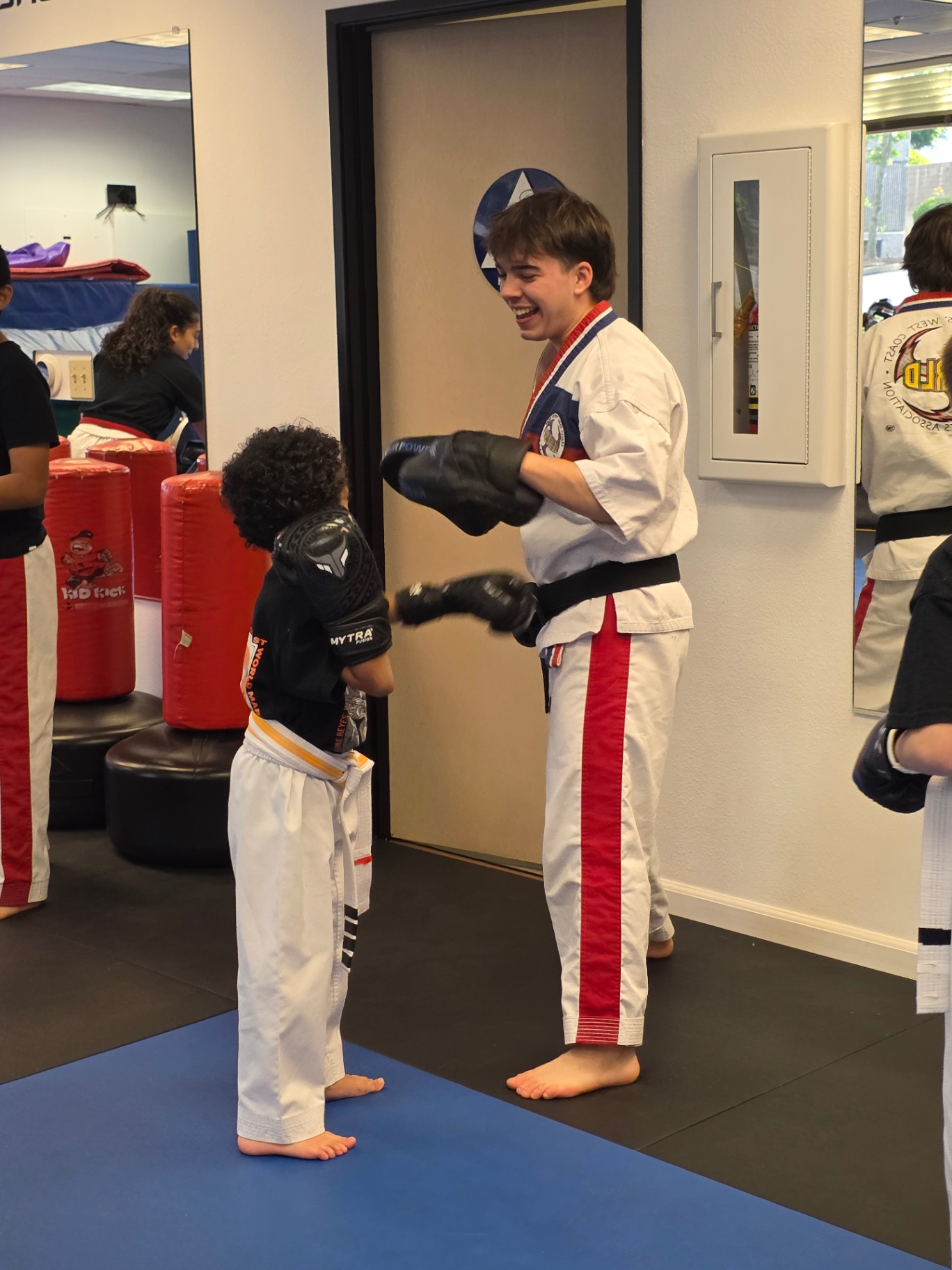 West Coast World Martial Arts Instructor Sparring