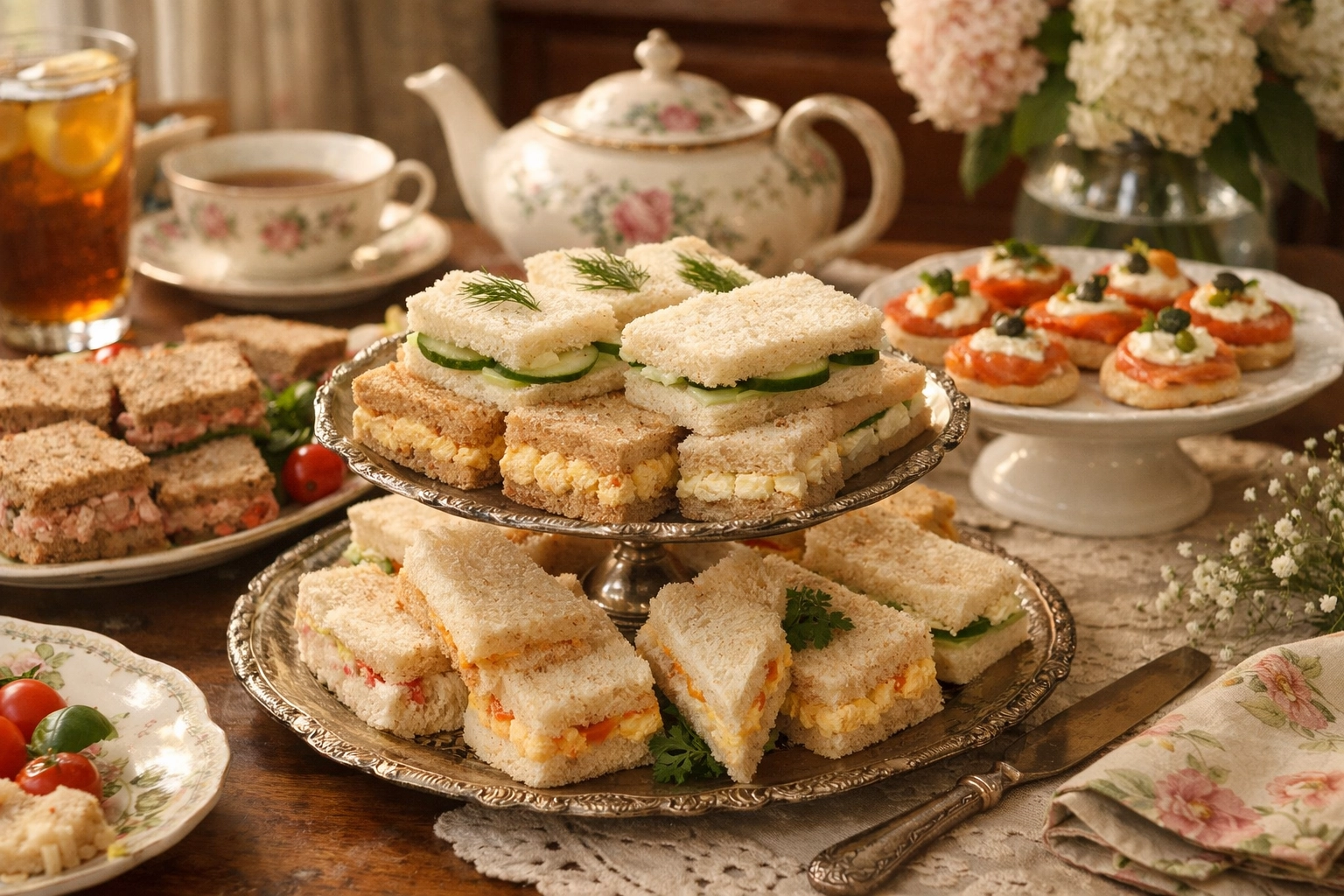 [HERO] The Art of the Southern Tea Sandwich: Elegant Bites for Every Gathering