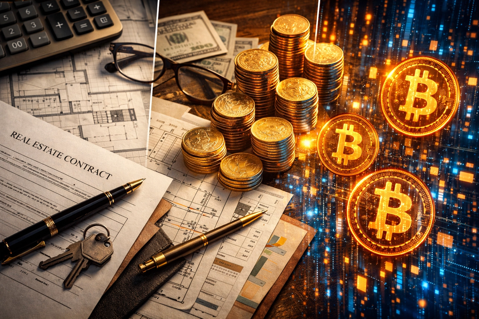 Integration of traditional assets and Bitcoin for institutional portfolio diversification