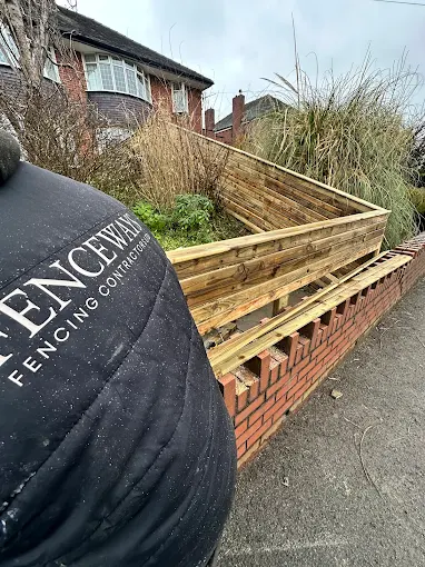 Bespoke Timber Fence Installation