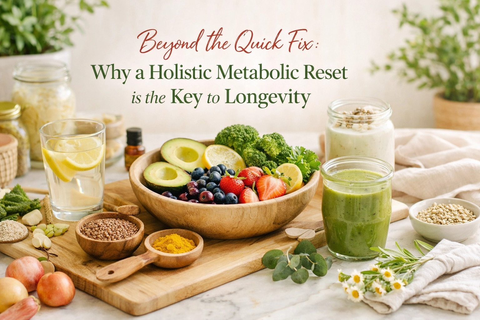 [HERO] Beyond the Quick Fix: Why a Holistic Metabolic Reset is the Key to Longevity