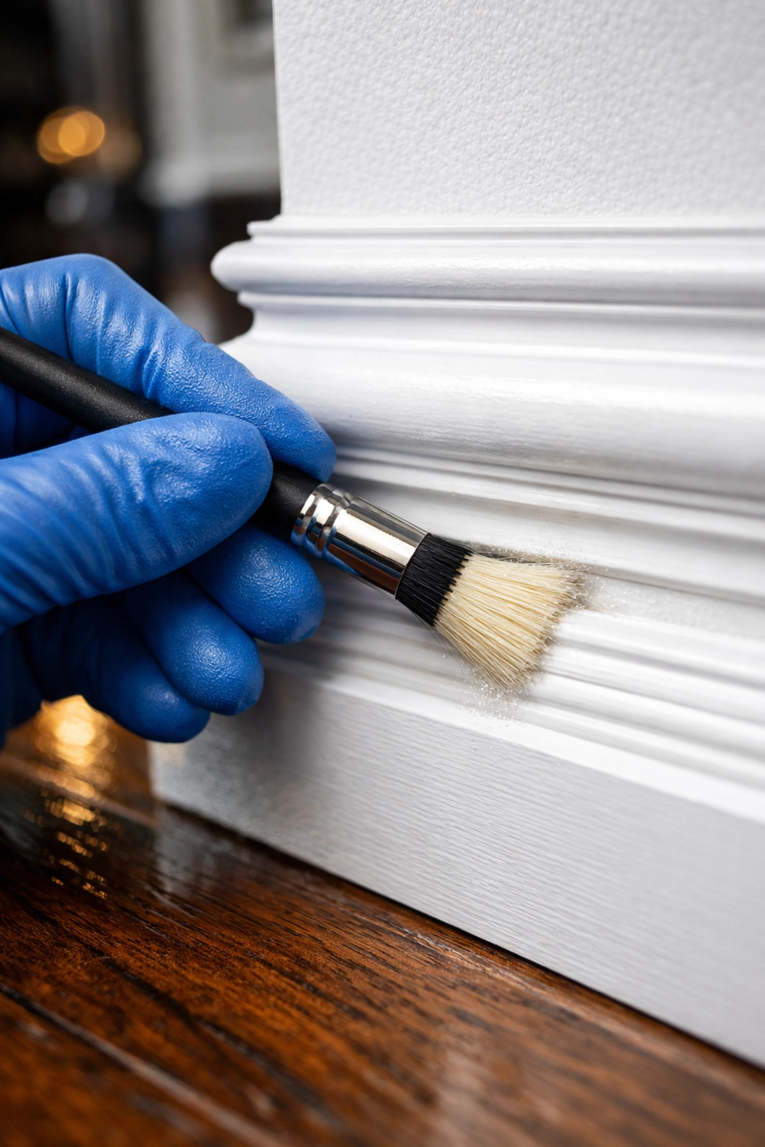 Professional deep cleaning MA focusing on baseboard details for residential cleaning MA.