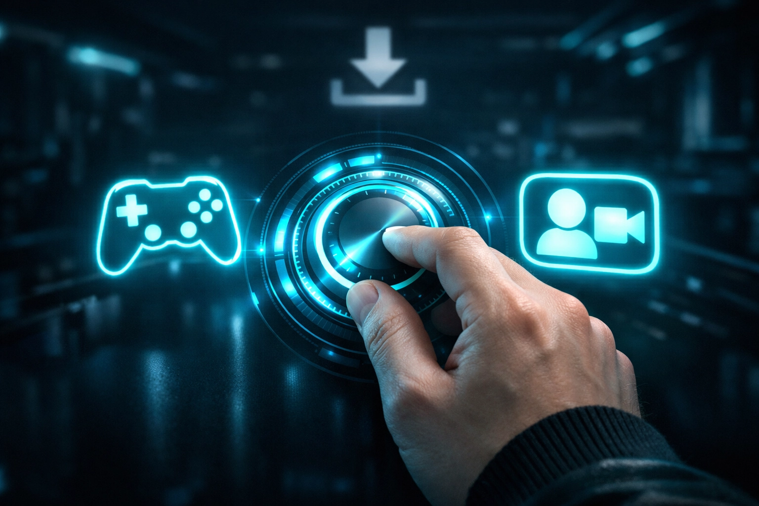 User prioritizing internet bandwidth for gaming and video calls using QoS router settings.