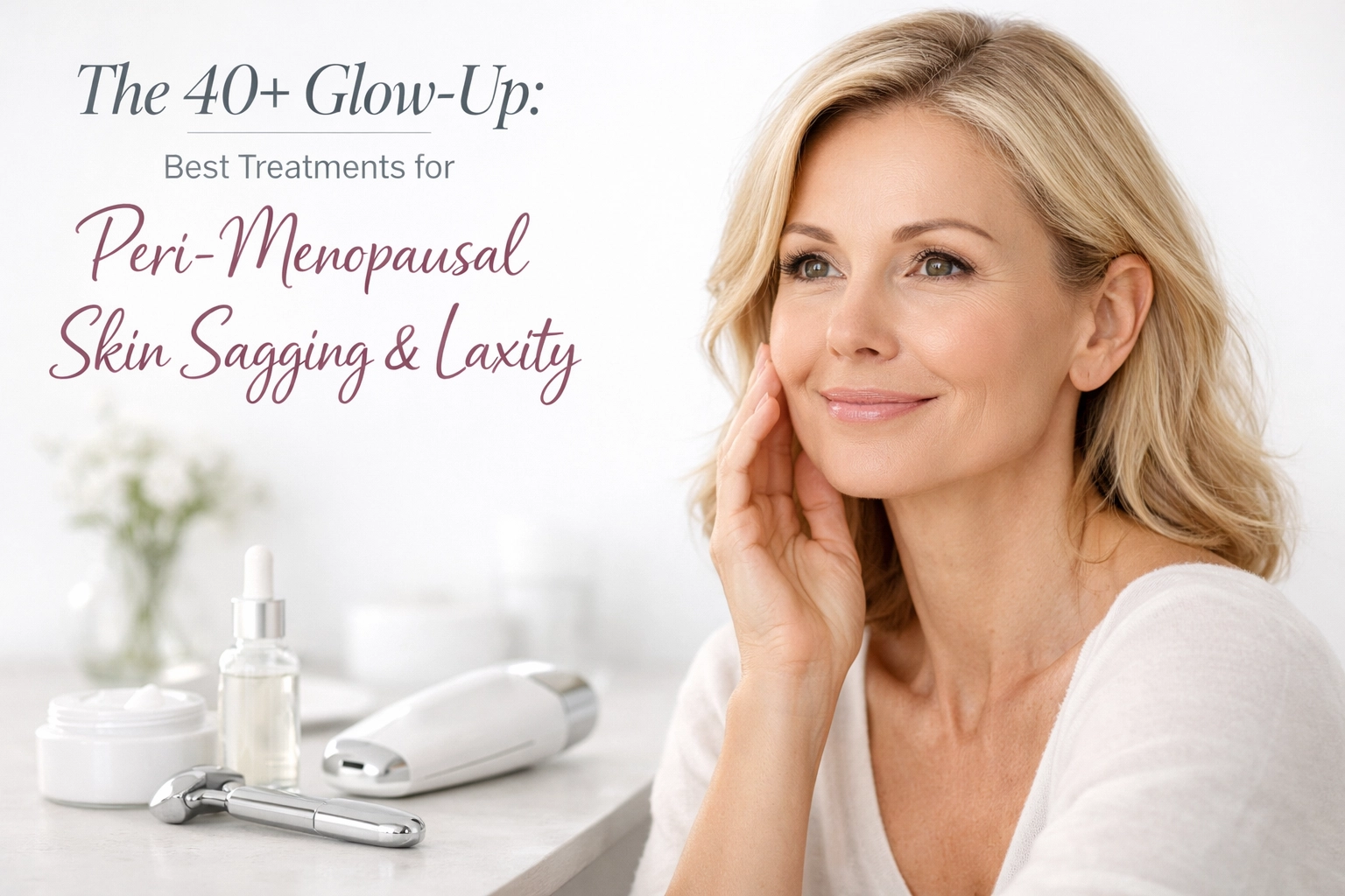 [HERO] The 40+ Glow-Up: Best Treatments for Peri-Menopausal Skin Sagging & Laxity