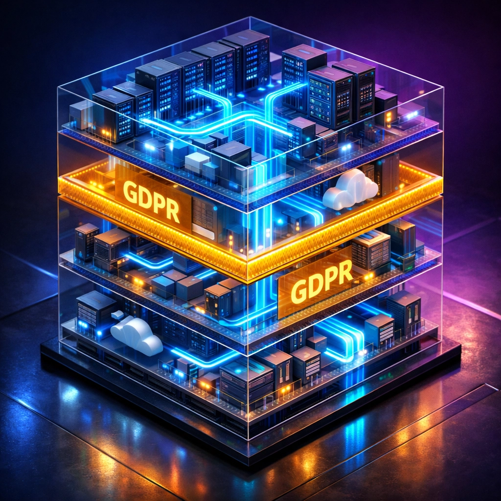 GDPR data residency architecture for ServiceNow ITOM implementation