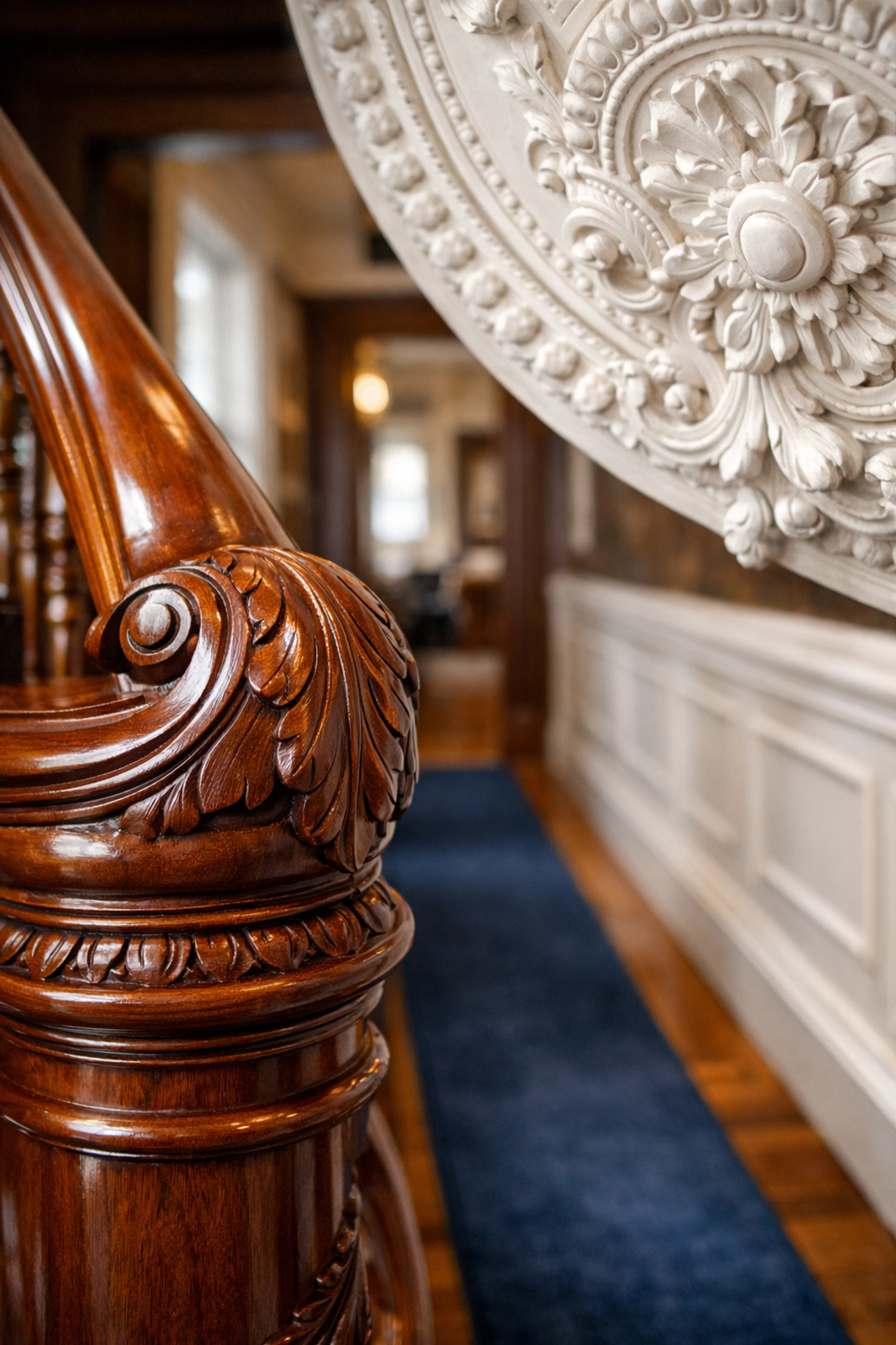 Expert Brookline apartment cleaning preserving historic brownstone details like mahogany banisters and ornate moldings.