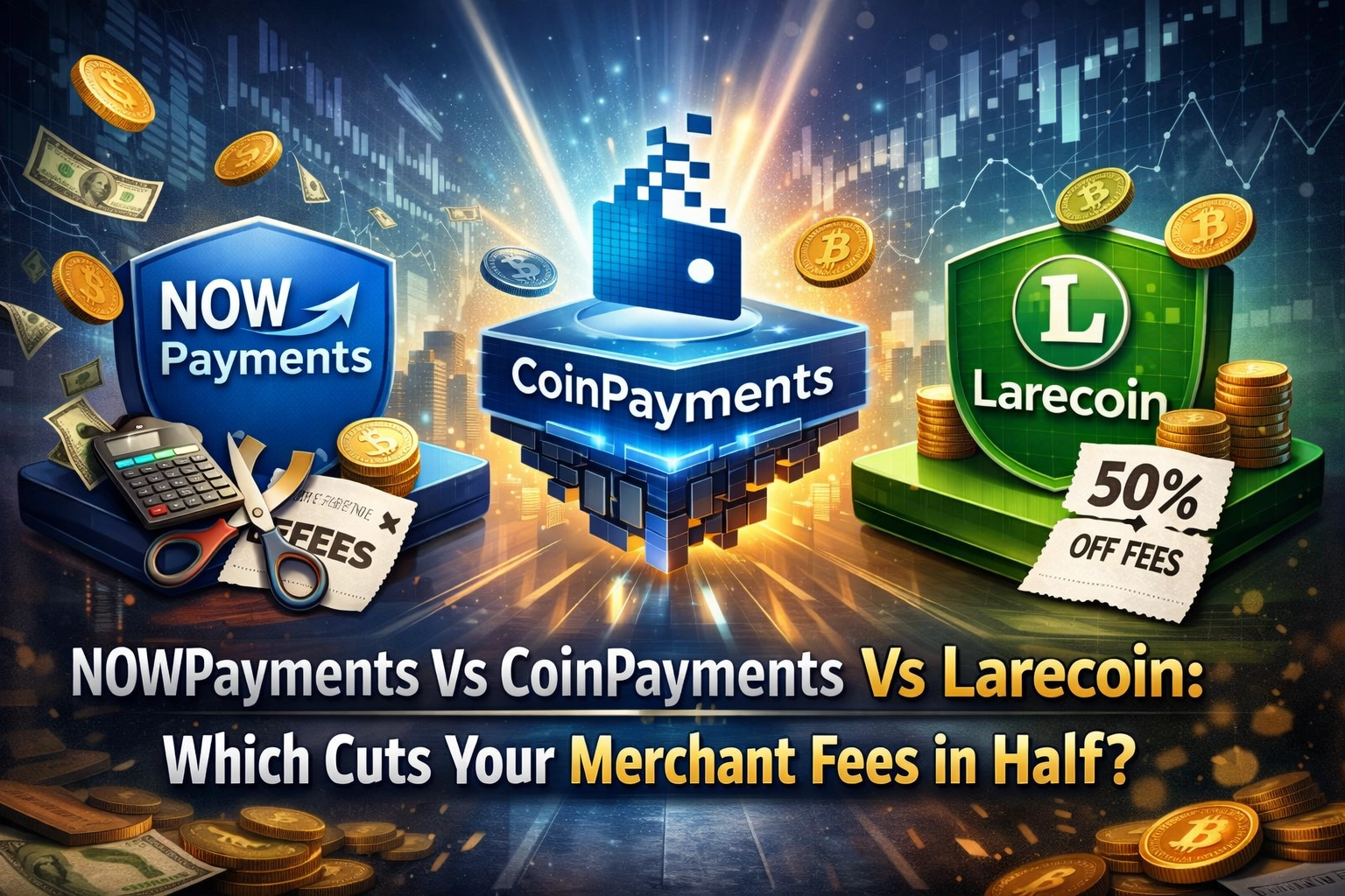 [HERO] NOWPayments Vs CoinPayments Vs Larecoin: Which Cuts Your Merchant Fees in Half?
