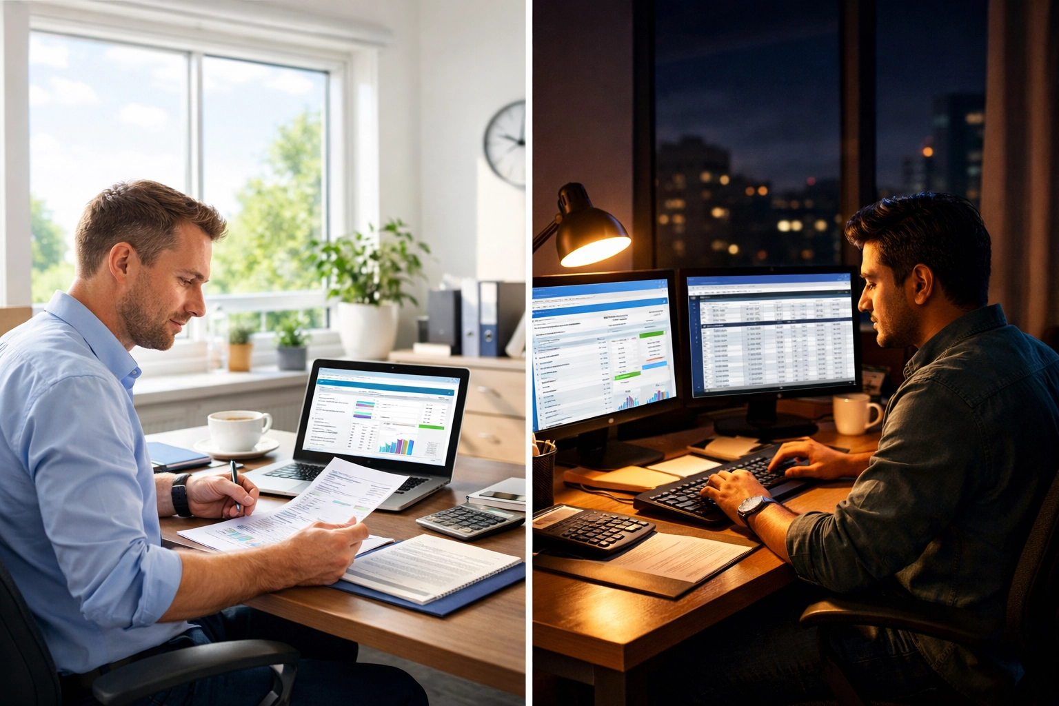 Offshore accounting support enabling 24/7 productivity across UK and India time zones for seamless bookkeeping