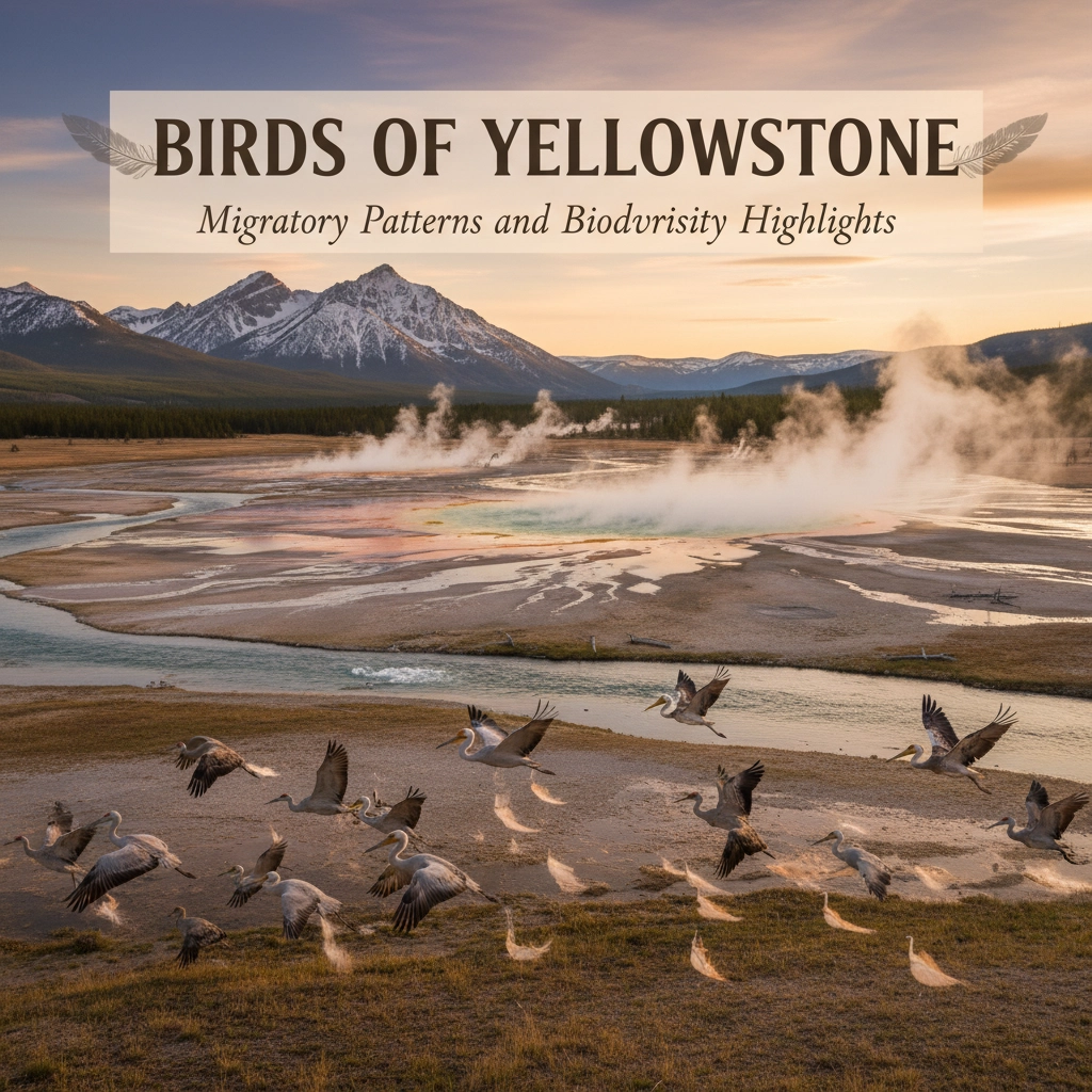 Birds of Yellowstone: Migratory Patterns and Biodiversity Highlights