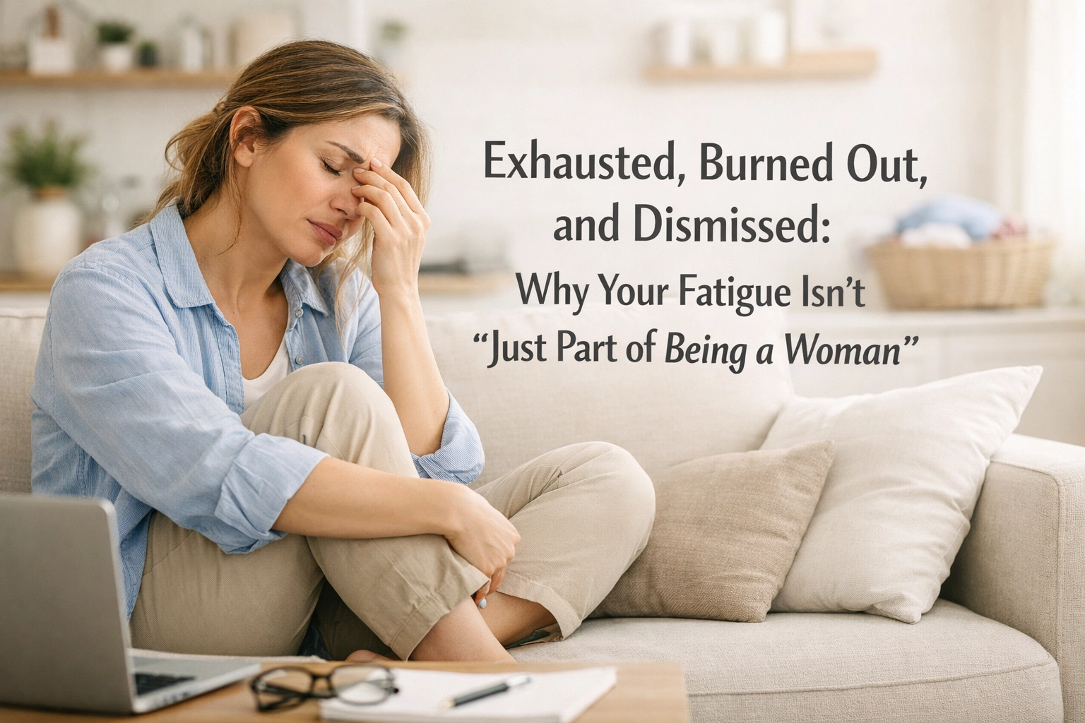 [HERO] Exhausted, Burned Out, and Dismissed: Why Your Fatigue Isn't "Just Part of Being a Woman"