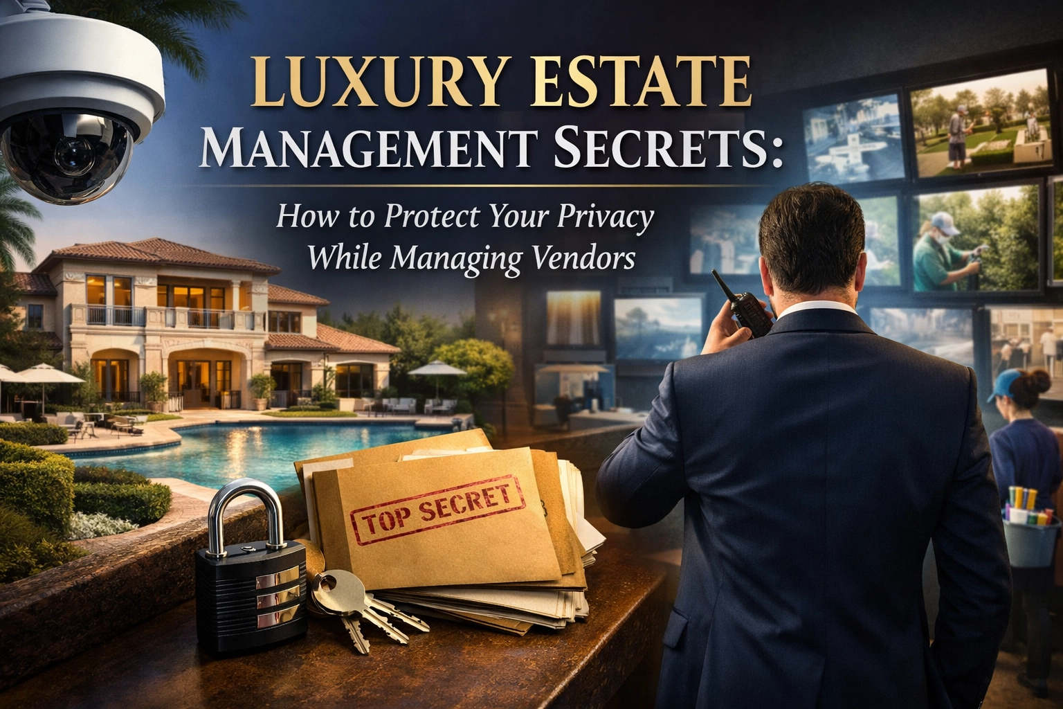 [HERO] Luxury Estate Management Secrets: How to Protect Your Privacy While Managing Vendors