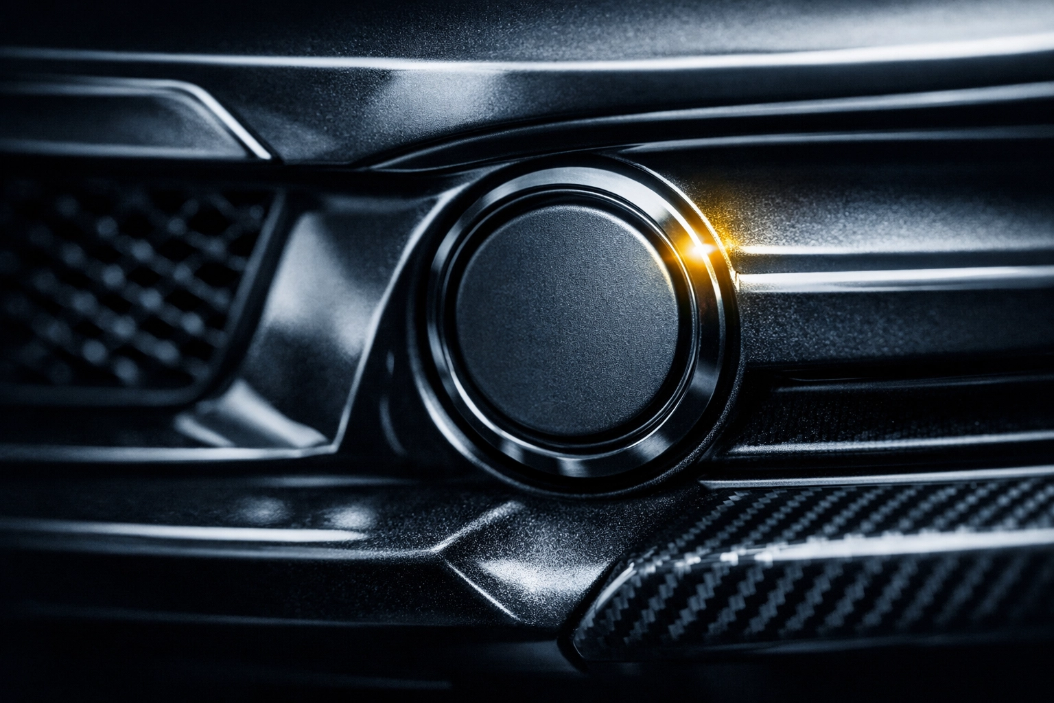 Front bumper radar sensor synced for safety by a professional auto repair Venice FL expert.