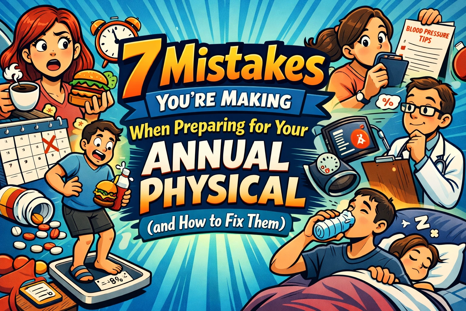[HERO] 7 Mistakes You're Making When Preparing for Your Annual Physical (and How to Fix Them)
