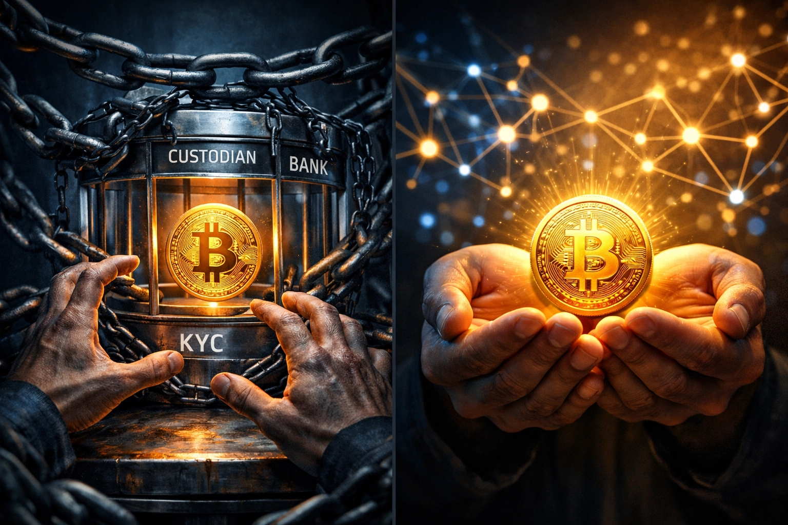 Custodial crypto payment platforms trap merchant funds versus self-custody decentralized payments freedom