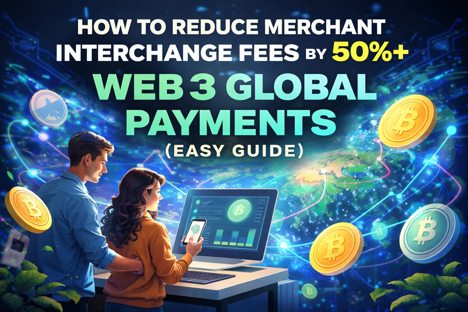 [HERO] How to Reduce Merchant Interchange Fees by 50%+ with Web3 Global Payments (Easy Guide)