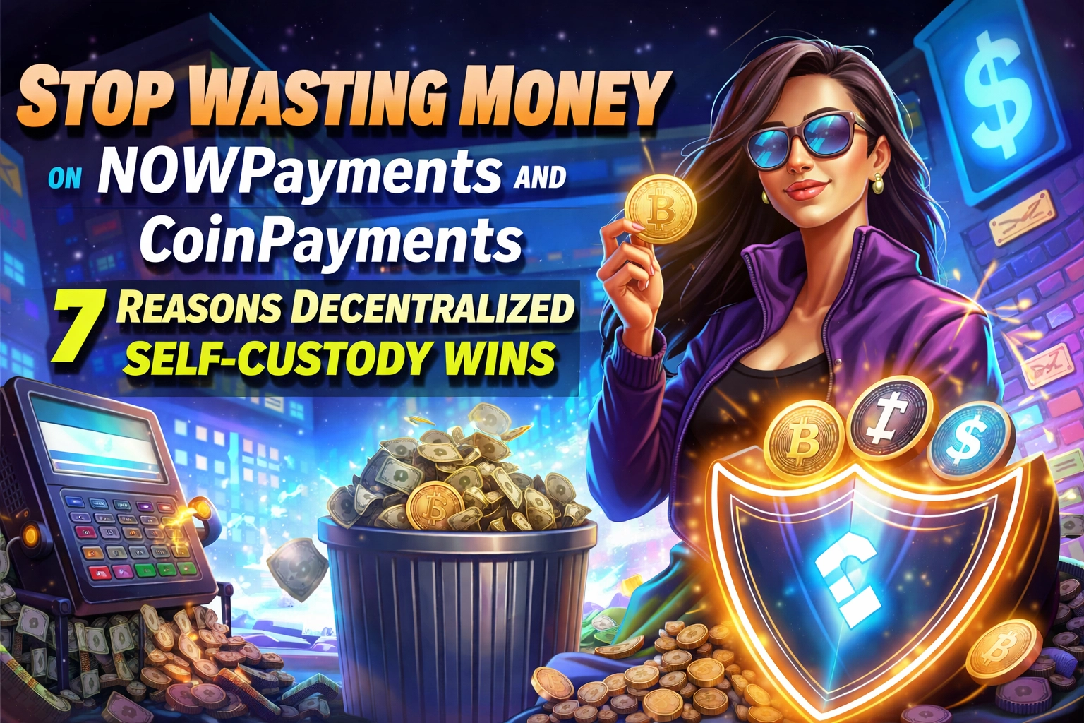 [HERO] Stop Wasting Money on NOWPayments and CoinPayments: 7 Reasons Decentralized Self-Custody Wins