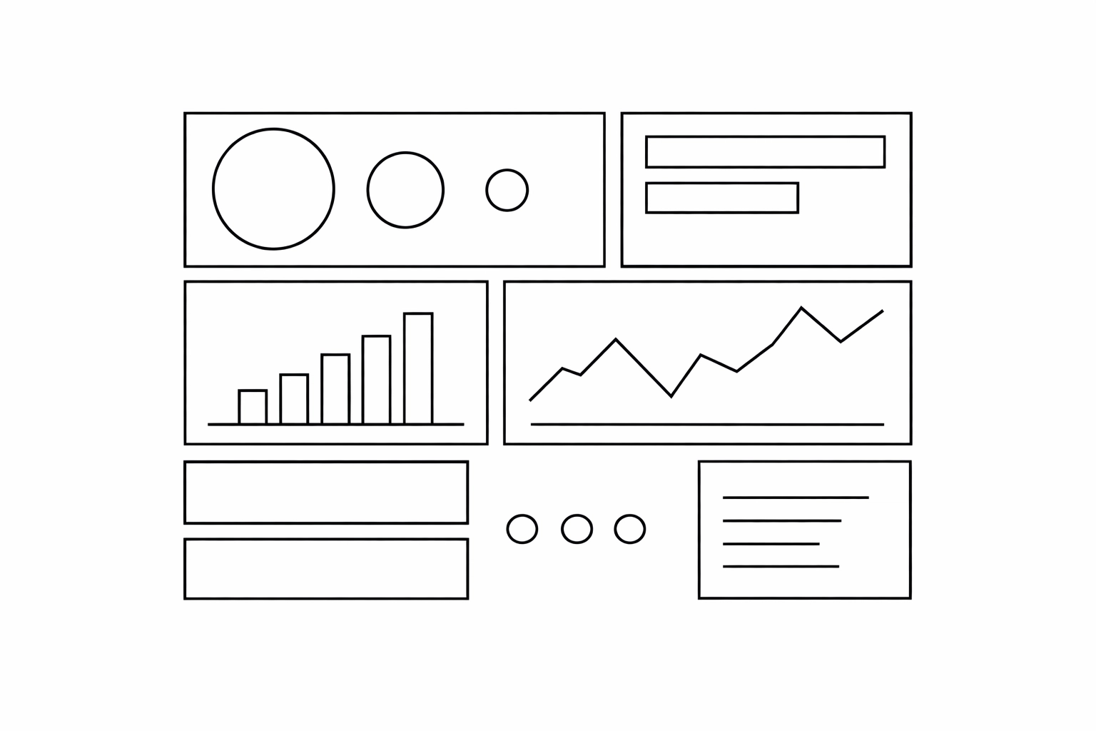 KPI dashboard showing HVAC business metrics for tracking operational performance