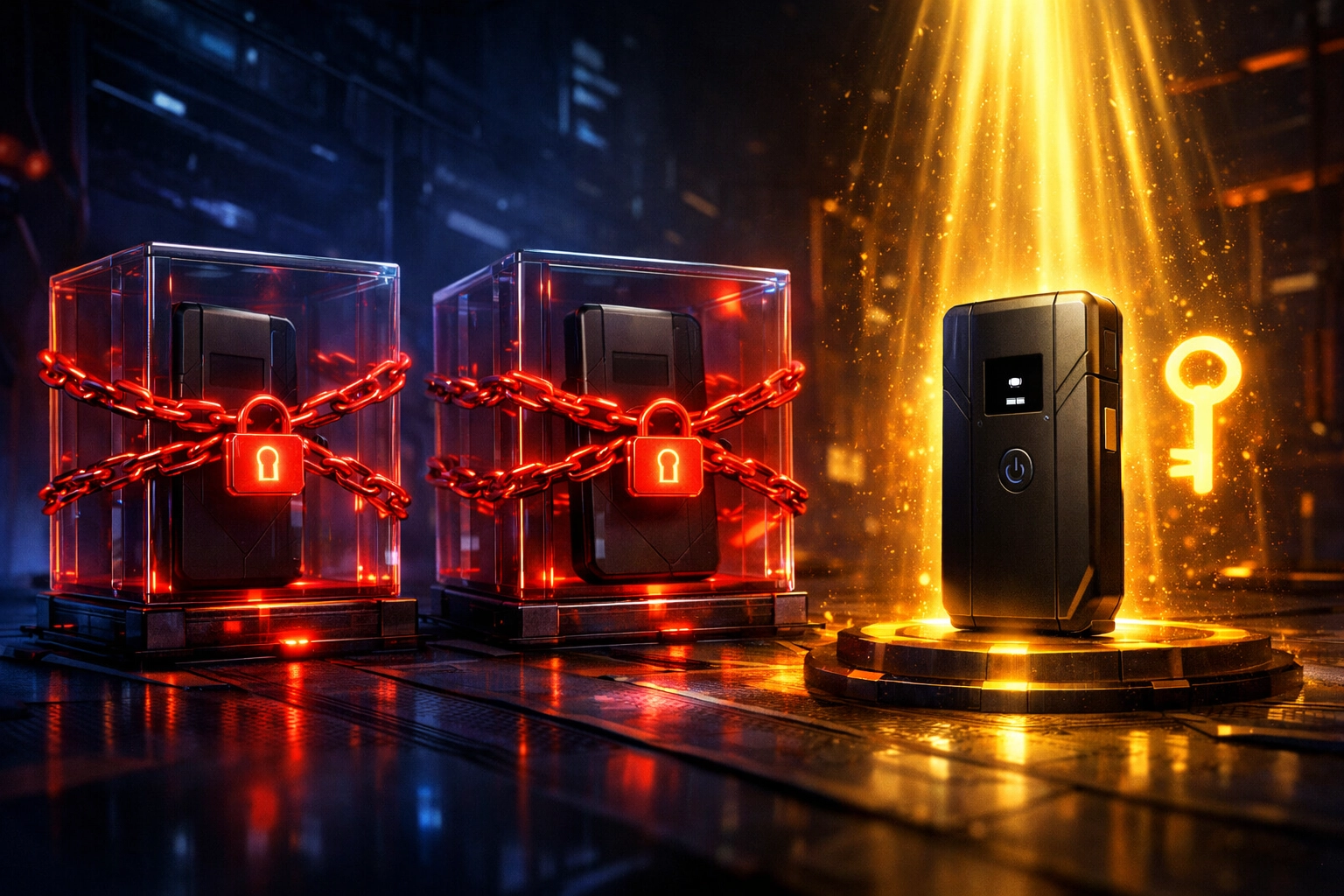 Self-custody crypto wallet vs custodial wallets showing merchant payment control and freedom