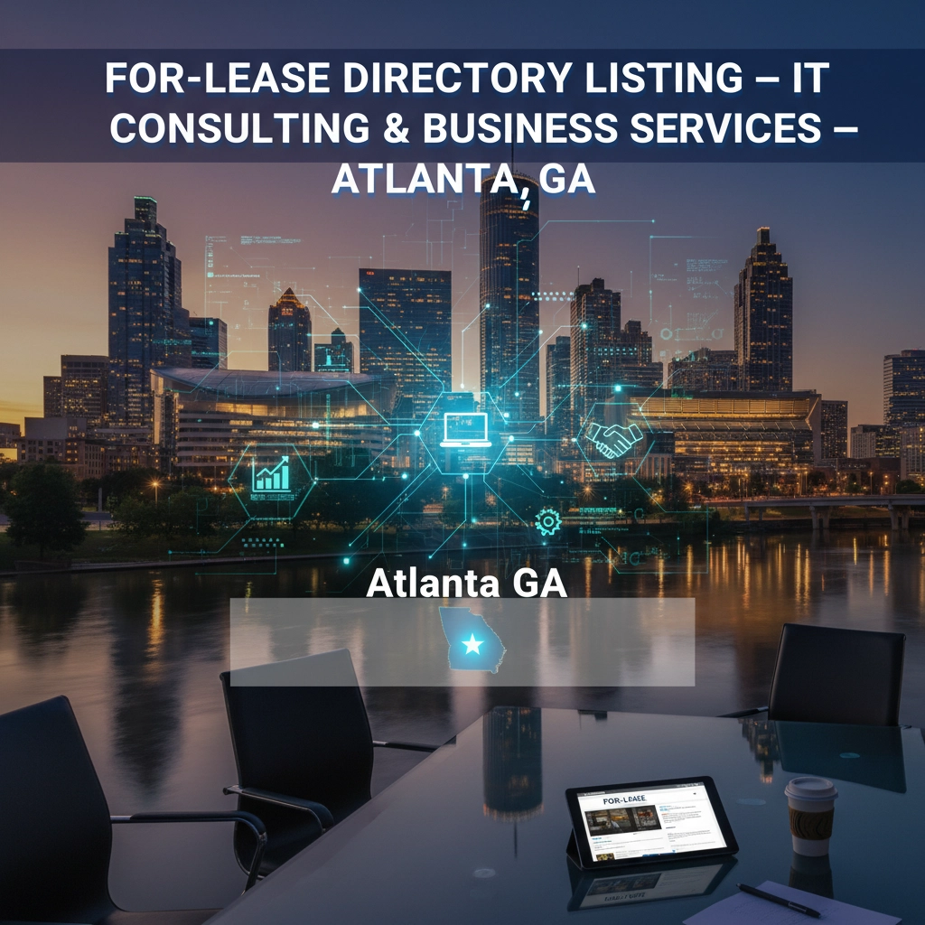 FOR-LEASE DIRECTORY LISTING – IT Consulting & Business Services – Atlanta, GA