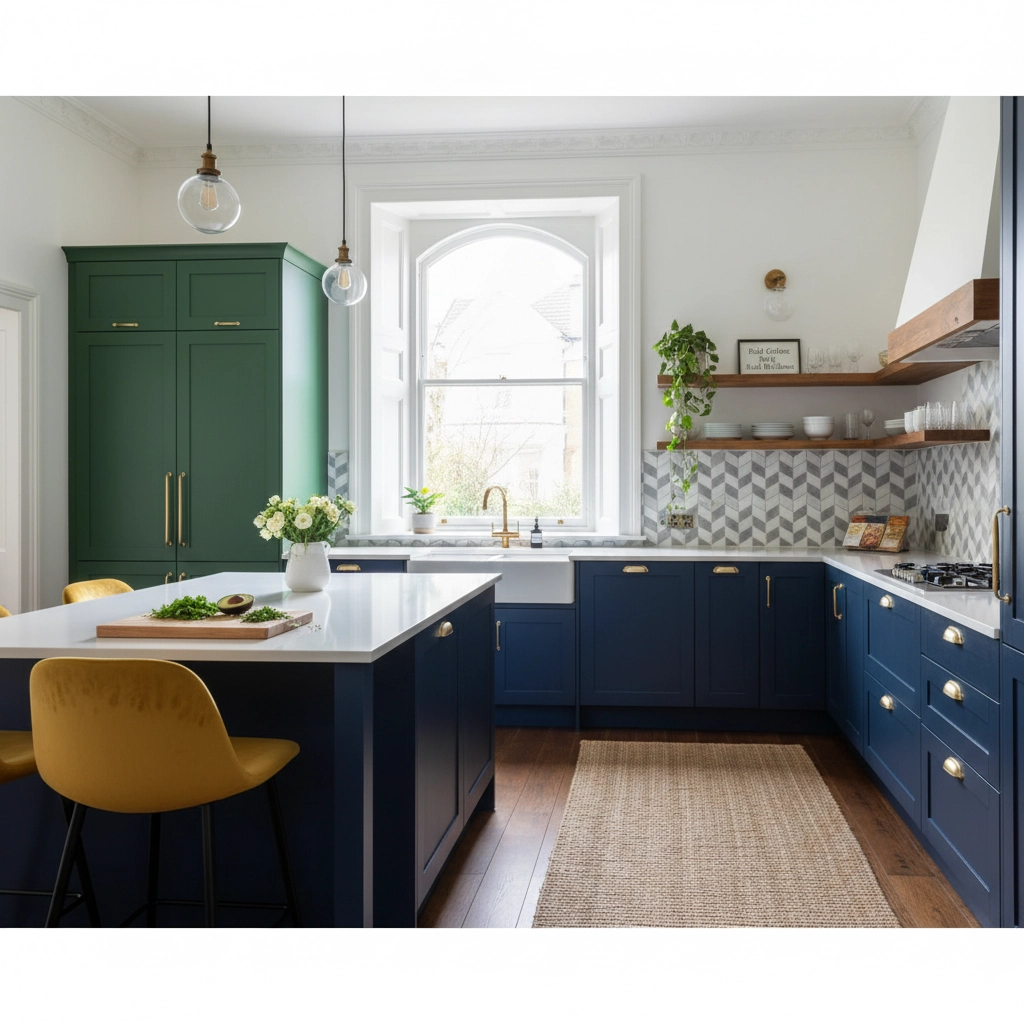 Bold Colors Are Taking Over Victoria Kitchens: 15 Navy and Forest Green Cabinet Ideas That Actually Work