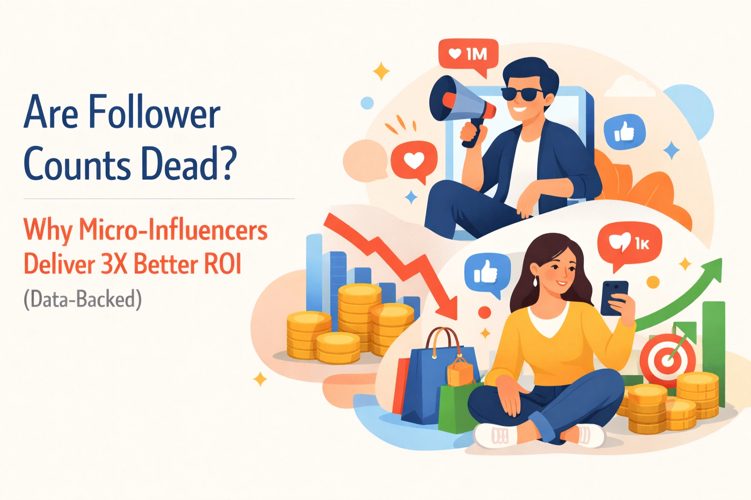 [HERO] Are Follower Counts Dead? Why Micro-Influencers Deliver 3X Better ROI (Data-Backed)