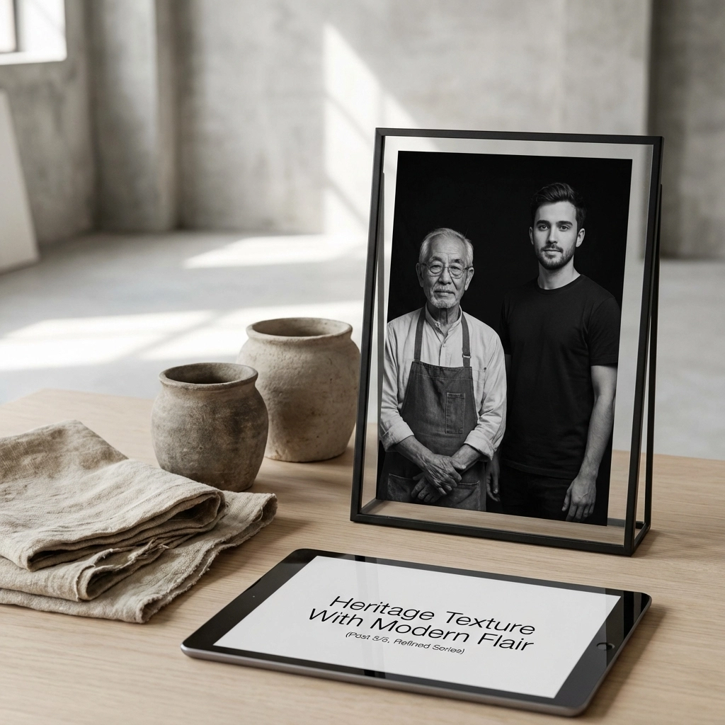 Heritage Texture With Modern Flair (Post 5/5, Refined Series)