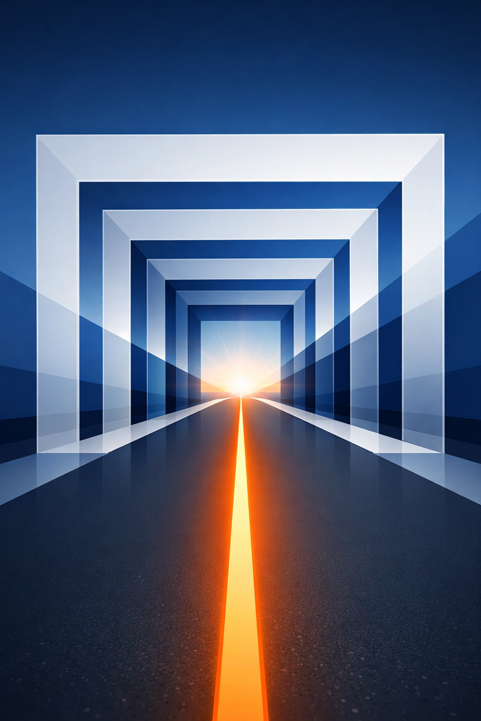 A digital roadmap symbolizing technology alignment for long-term business scalability and innovation.