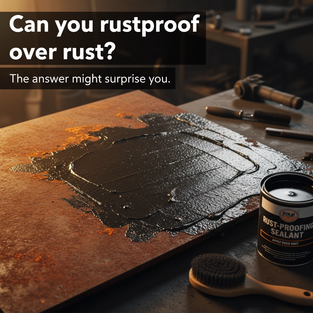 Can you rustproof over rust?