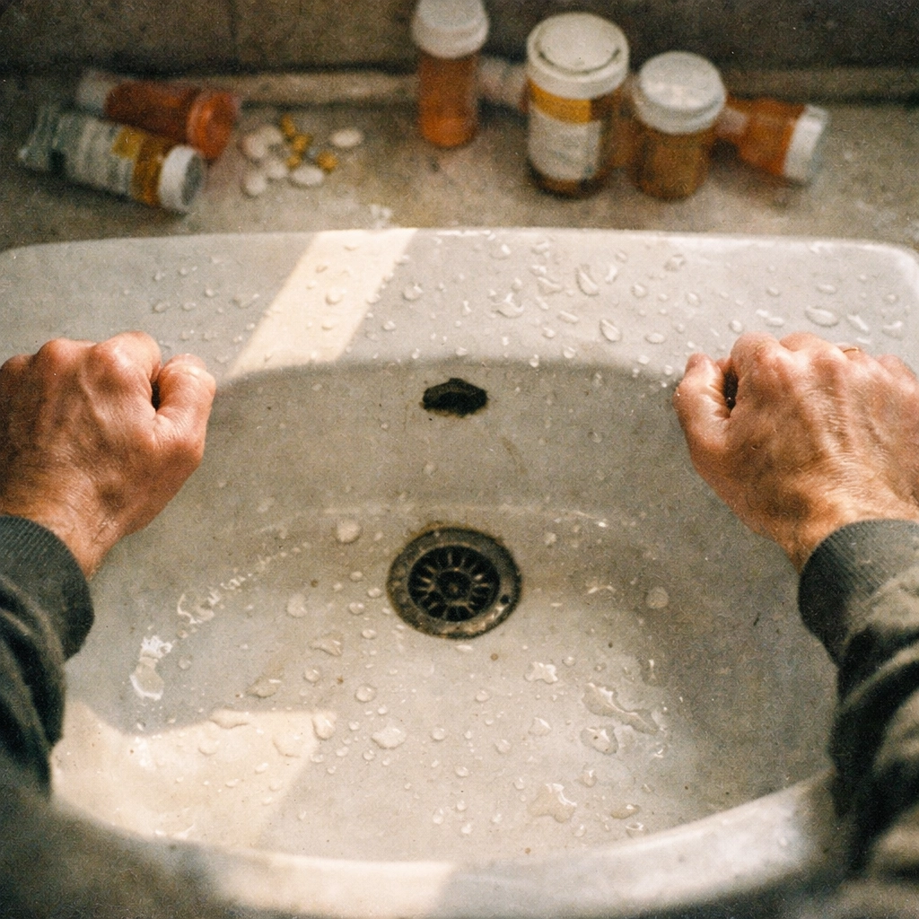 Opioid withdrawal struggle showing the reality of addiction recovery beyond statistics