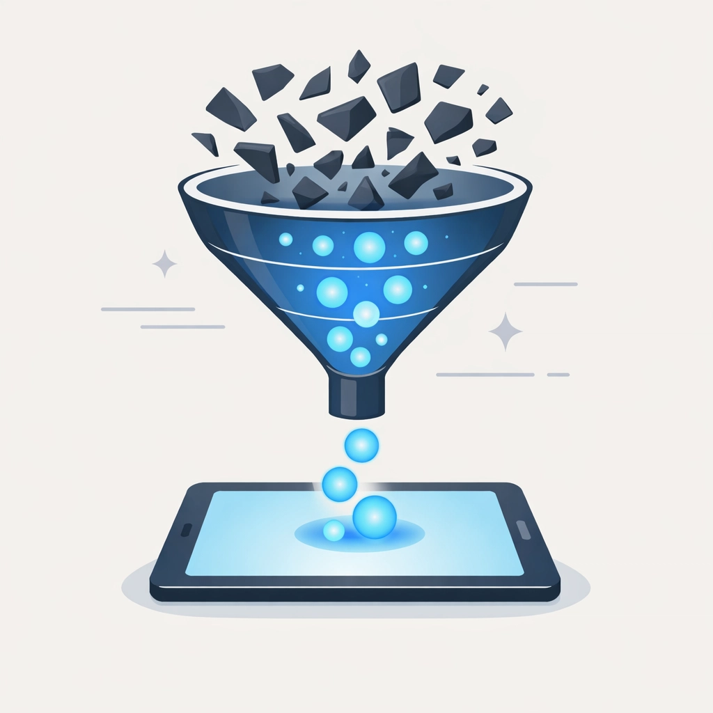 Political programmatic advertising platform filtering out junk data to find high-value voters.