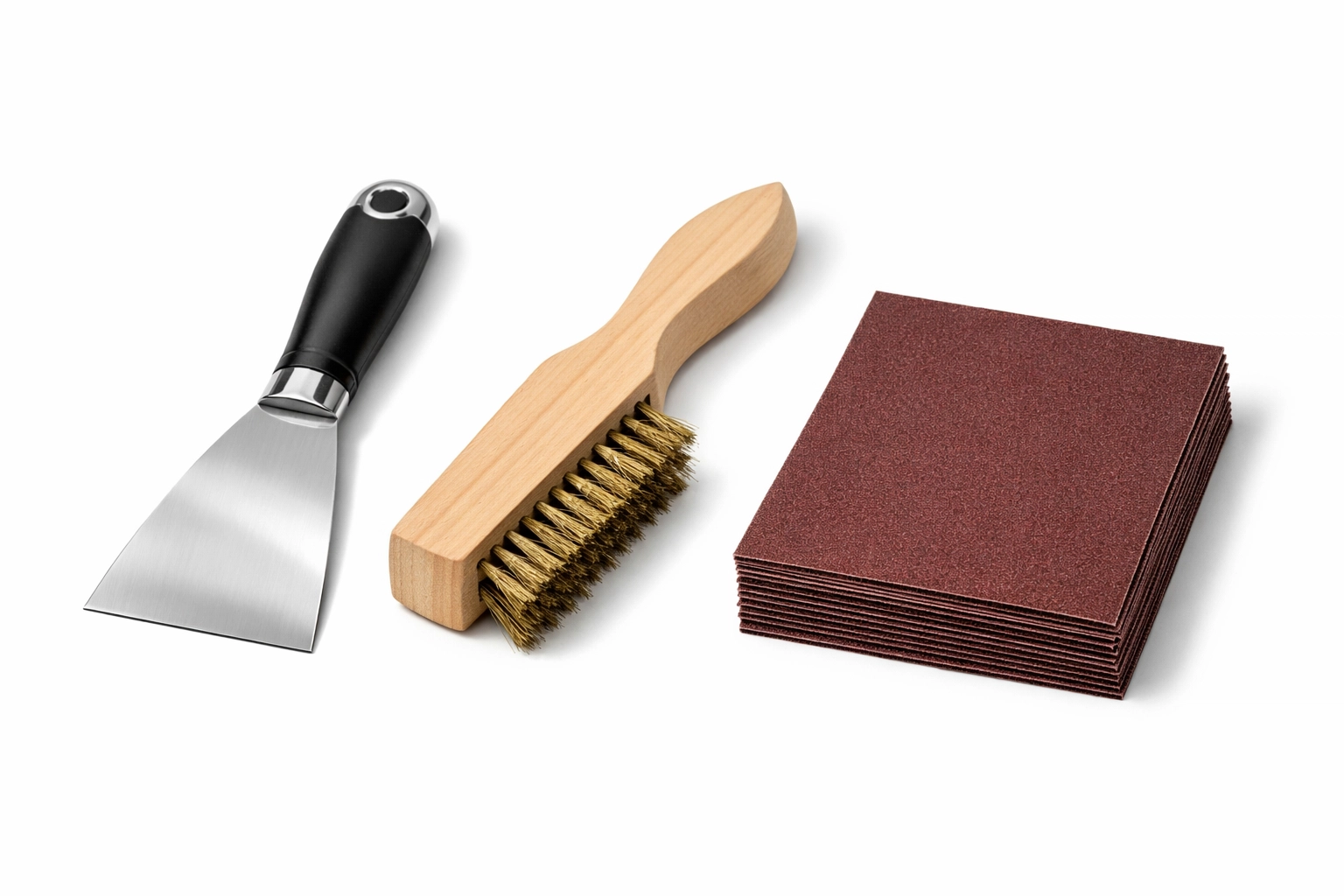 Professional exterior painting prep tools used by decorators in Cheltenham for surface preparation.