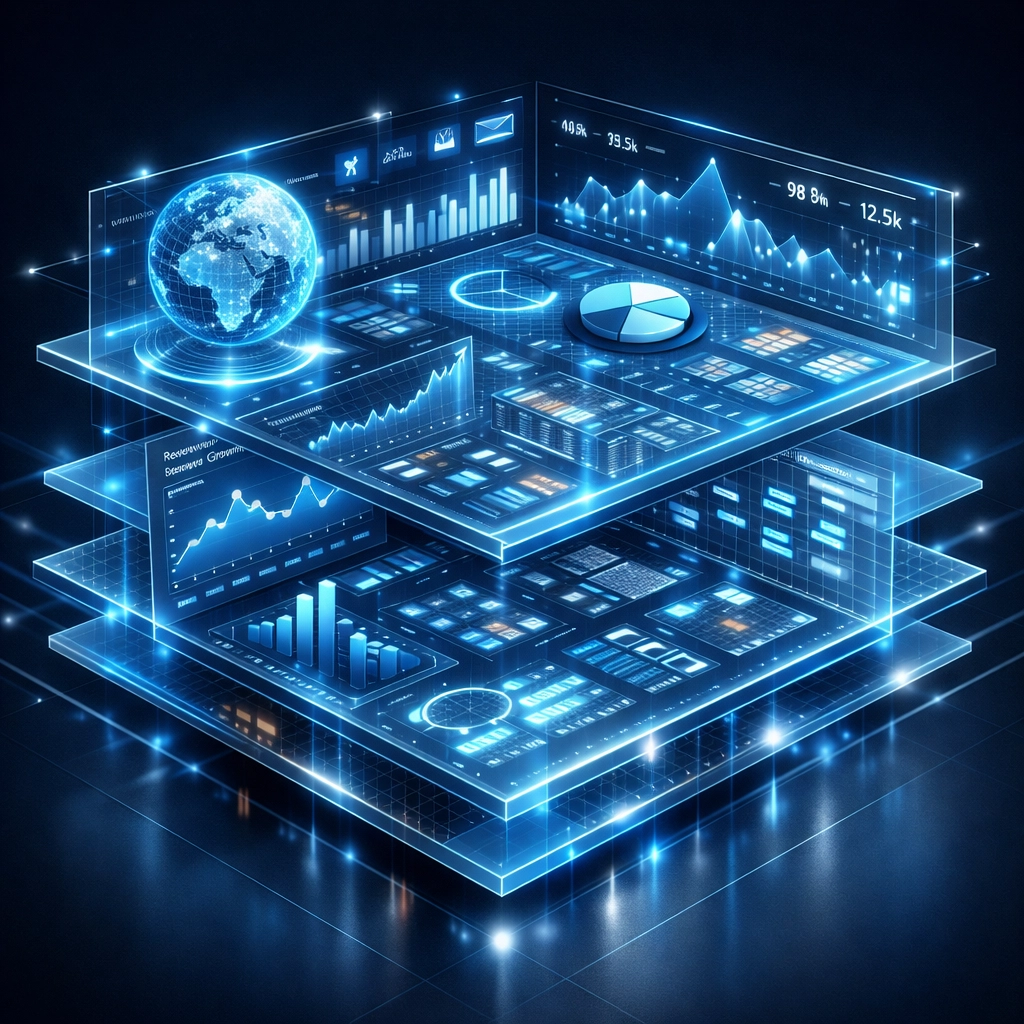 A real-time business dashboard providing visibility into workflows to identify and resolve operational bottlenecks.