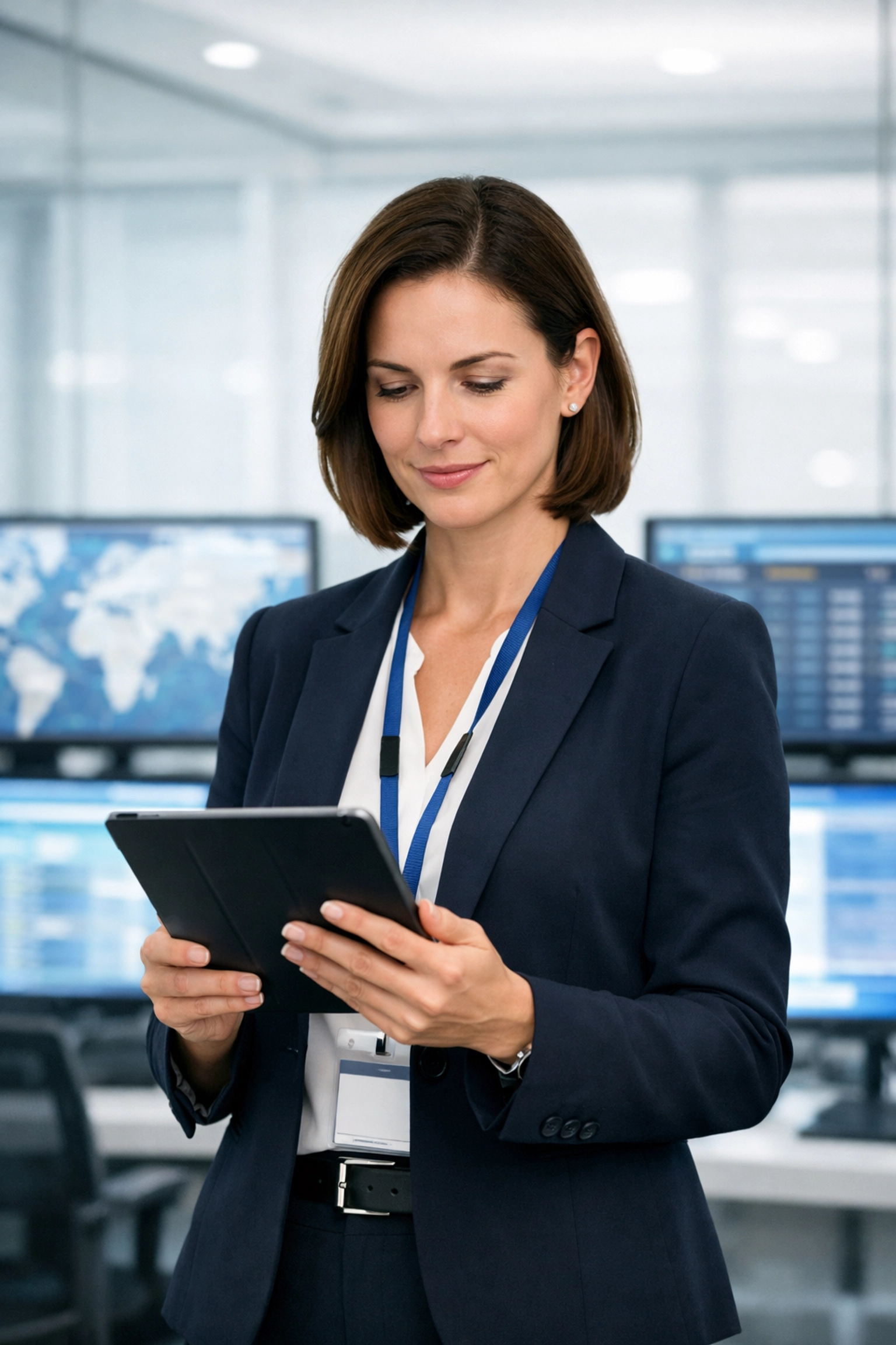NEWSLETTER: The Ultimate Guide to High-Stakes Super Bowl Travel Management: Everything You Need to Succeed Travel manager coordinating logistics in a modern command center for high-stakes event management.