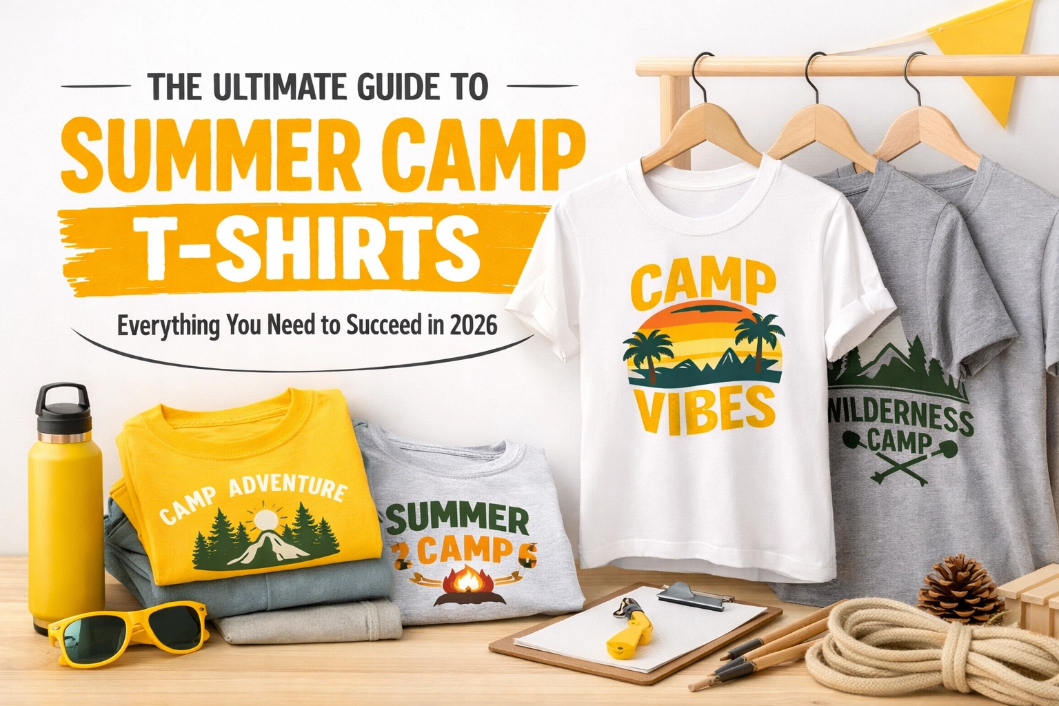 [HERO] The Ultimate Guide to Summer Camp T-shirts: Everything You Need to Succeed in 2026