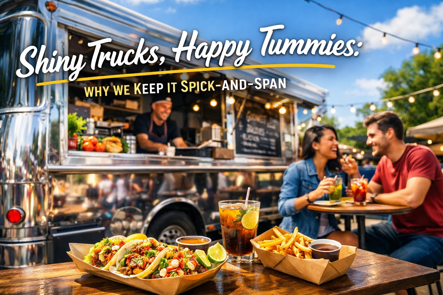 [HERO] Shiny Trucks, Happy Tummies: Why We Keep It Spick-and-Span
